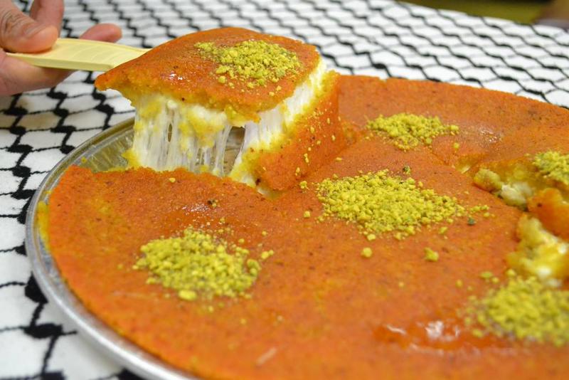 أسرار سحرية في طريقة عمل الكنافة النابلسية