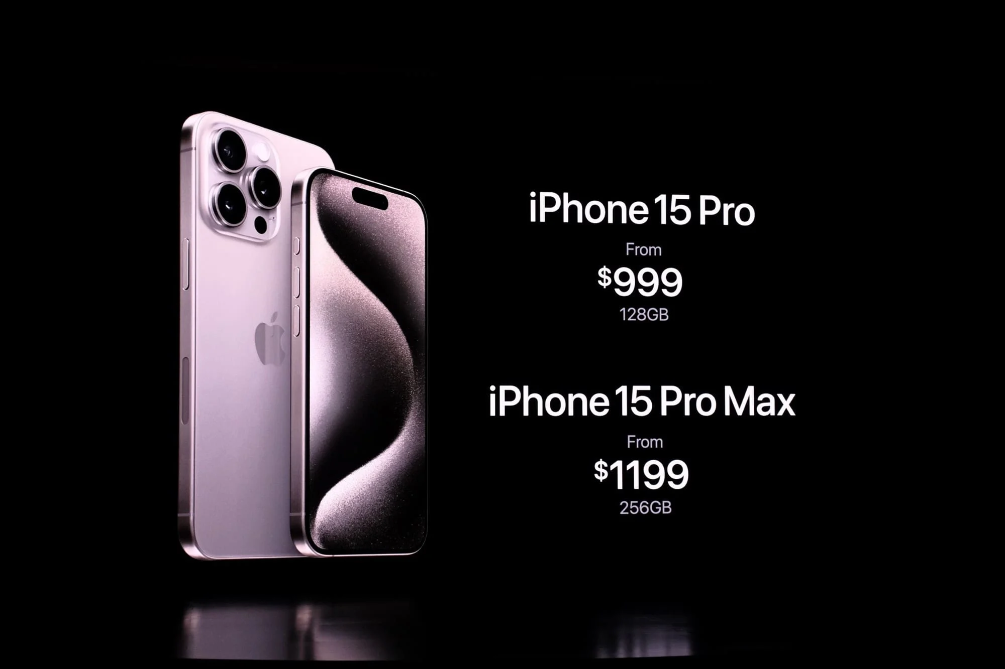 أسعار سلسلة هواتف iPhone 15