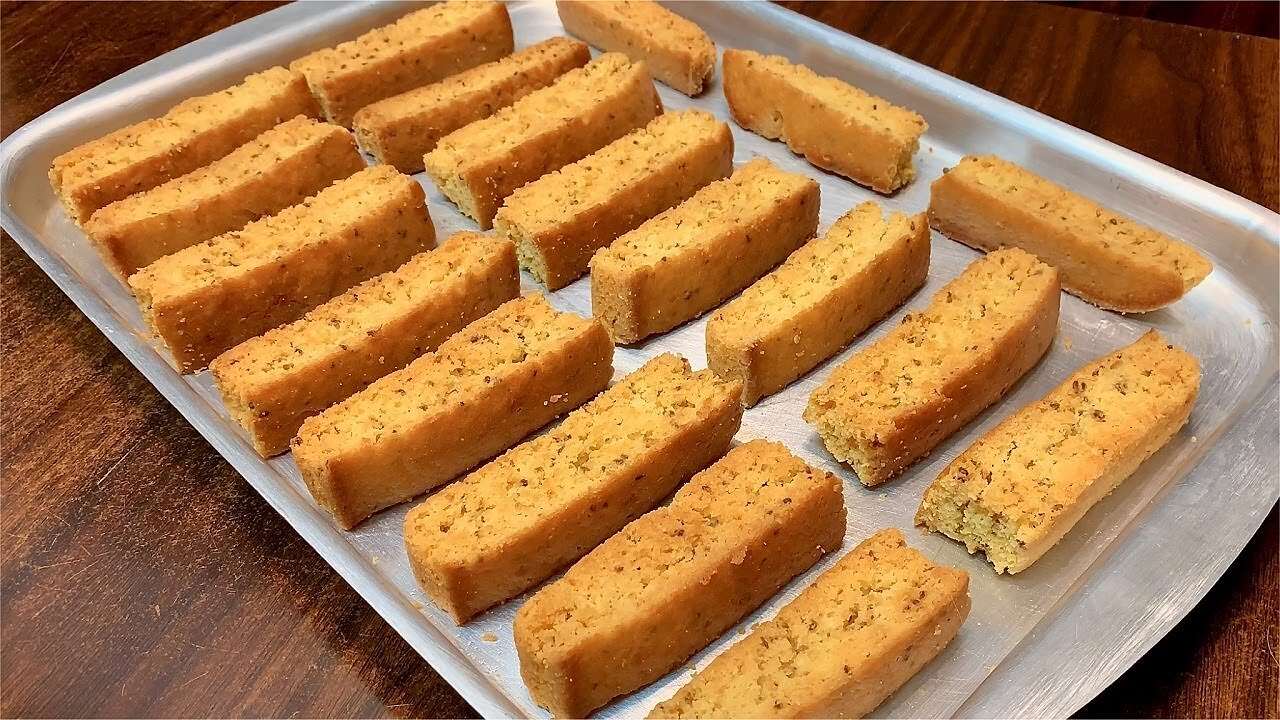 بسكويت الينسون المقرمش في المنزل