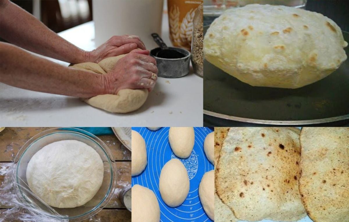 مقادير الخبز البلدي