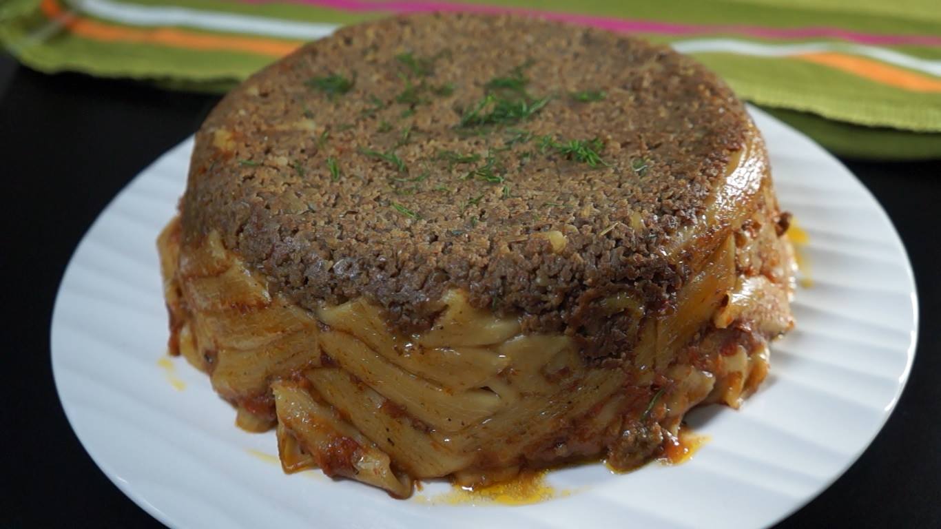 97031 طاجن مكرونة مقلوب