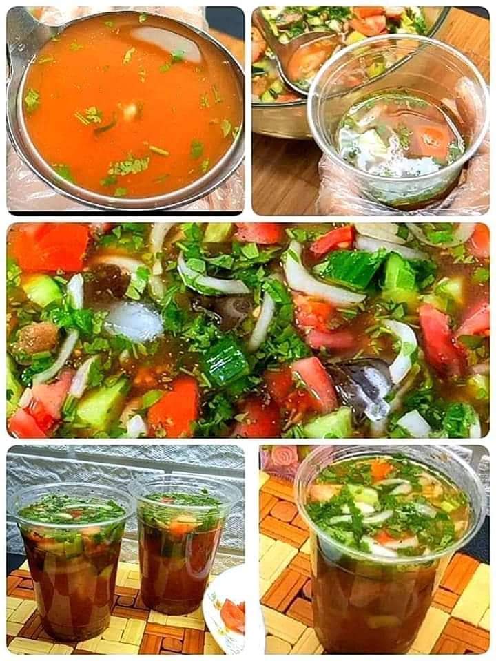سلطة الحاتي وماء السلطة