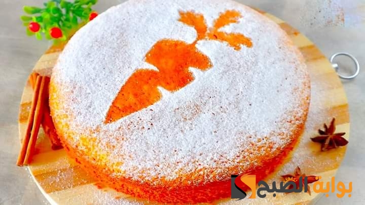 كيكة الجزر الهشة