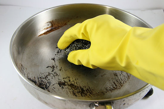 Soap to clean the pots