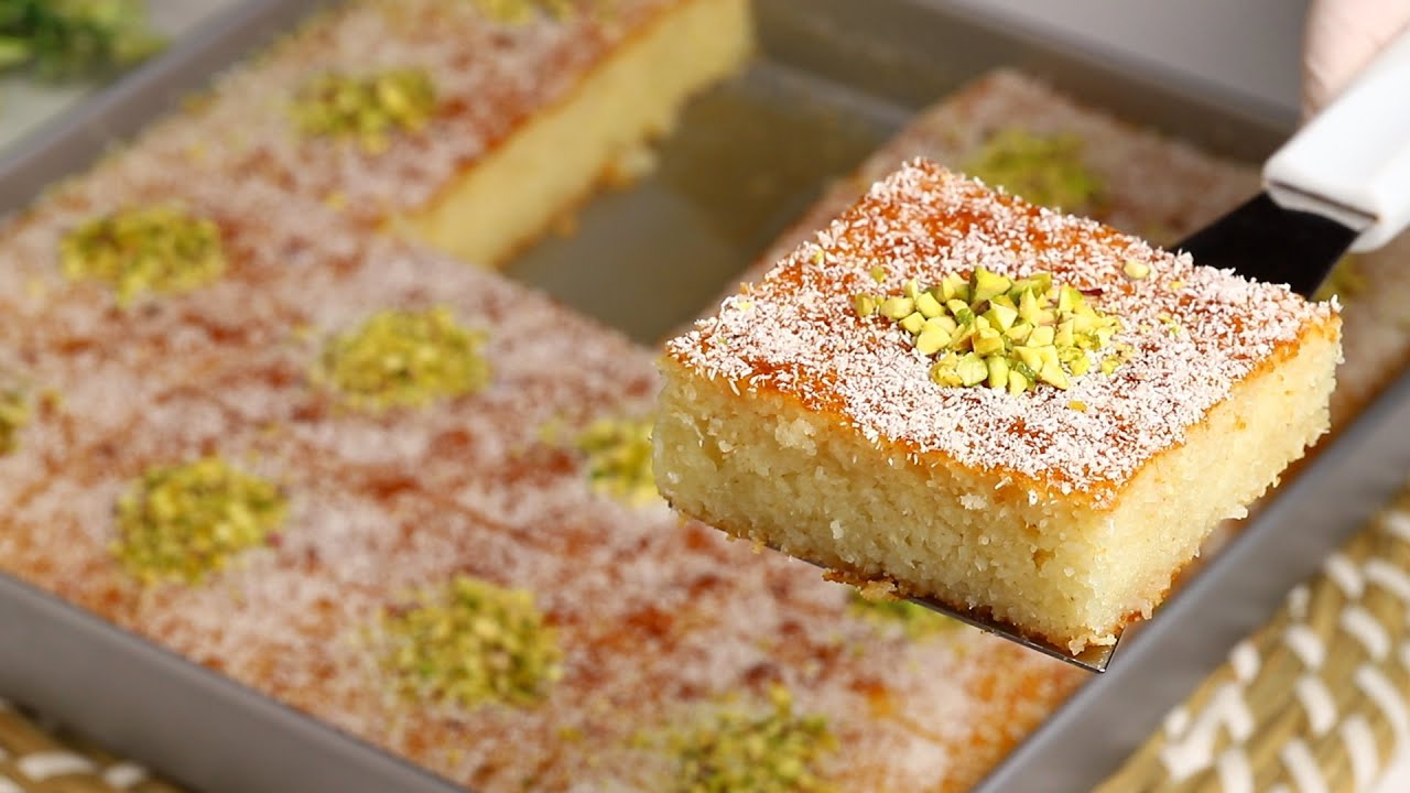 بسبوسة بجوز الهند