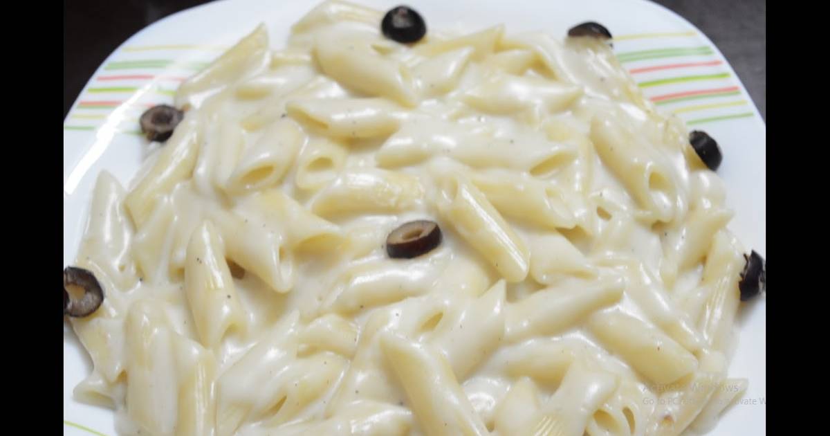 مكرونة الوايت صوص
