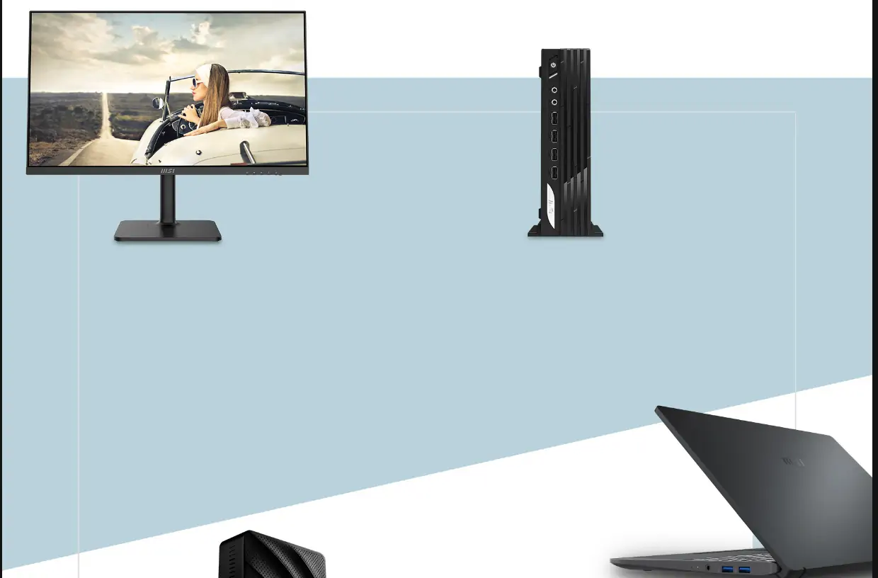 أم إس أي تعلن عن شاشتها الجديدة