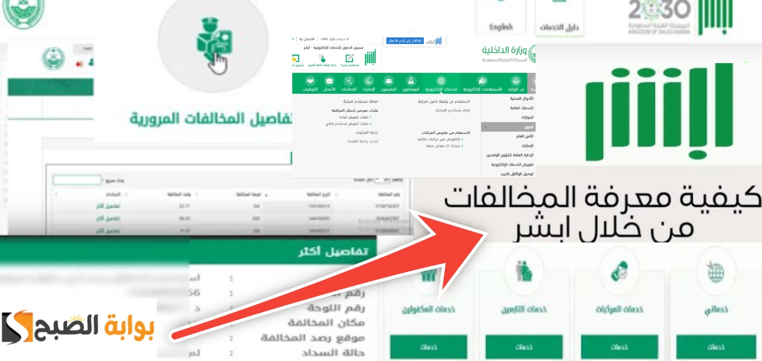 الاستعلام عن المخالفات المرورية