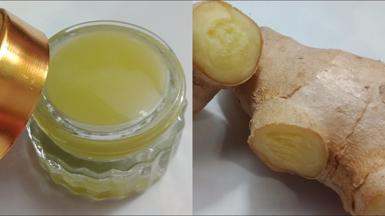 الزنجبيل والنشا ثنائي مثالي لبشرة نضرة