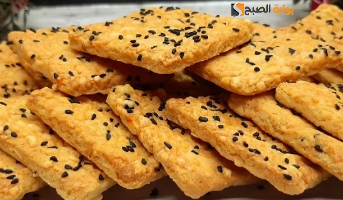 بسكوت مالح بالجبن