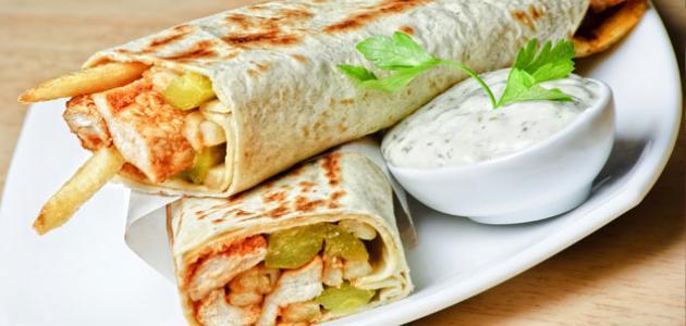 طريقة عمل شاورما مصري في البيت 