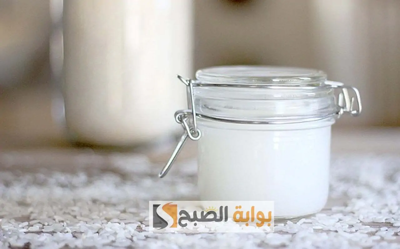 ماسك الأرز المطحون