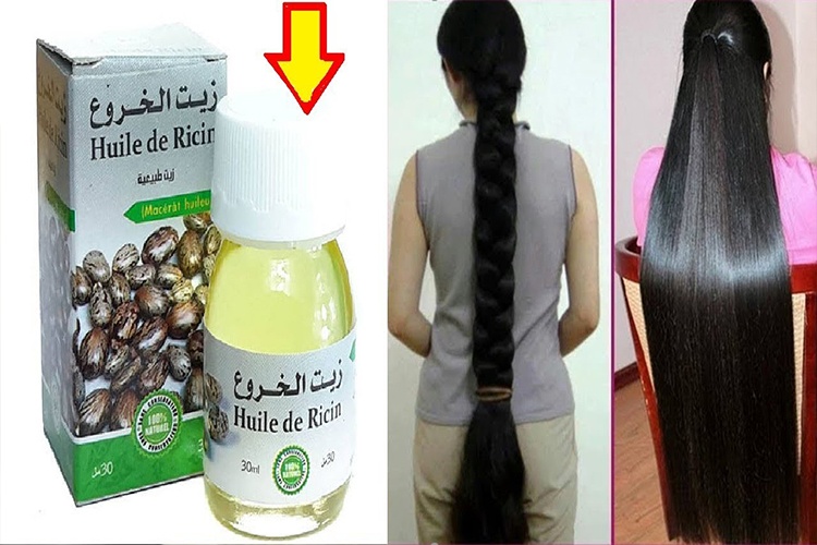 وصفة زيت الخروع لتطويل الشعر