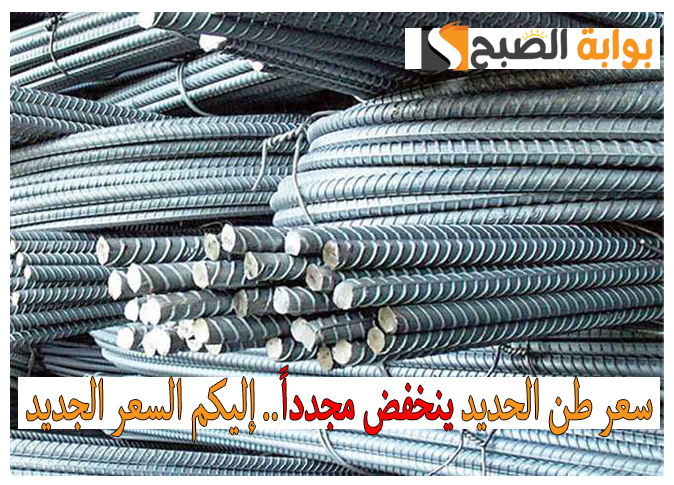 سعر طن الحديد ينخفض مجدداً