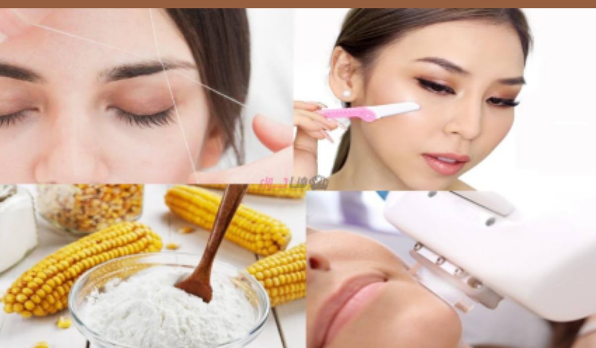  إزالة شعر الوجه بطرق طبيعية بدون ألم