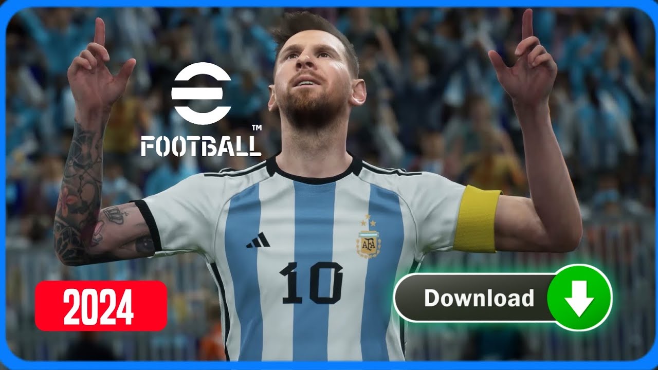 طريقة تحميل لعبة بيس eFootball 2024 mobile