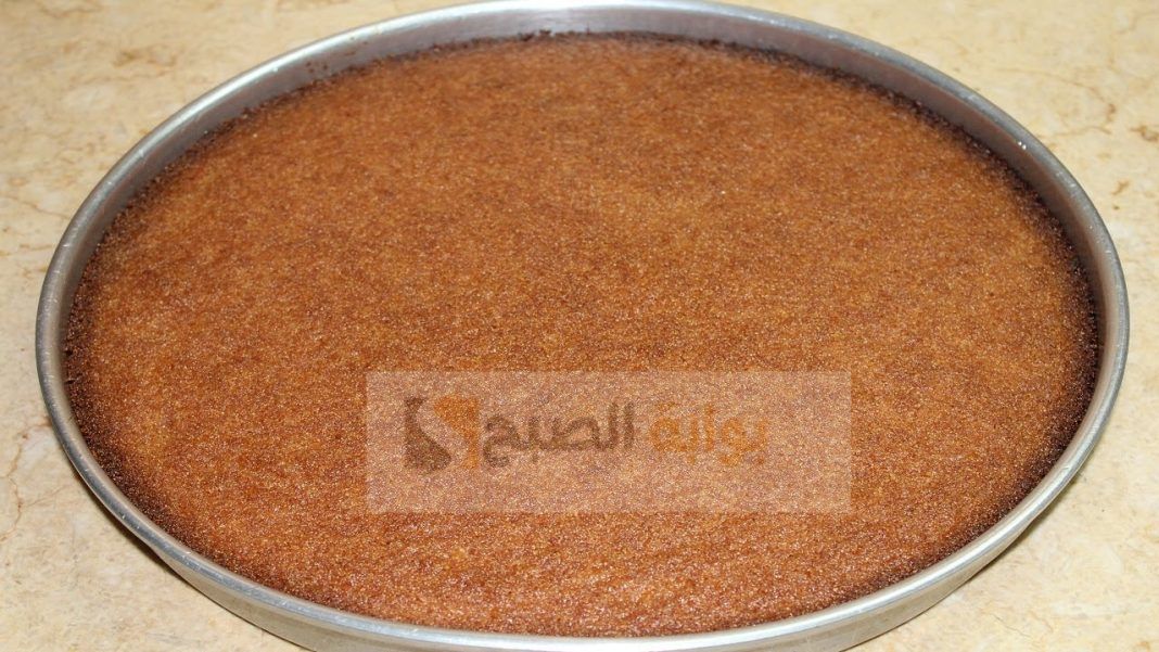 طريقة عمل البسبوسة بالزبادي وجوز الهند