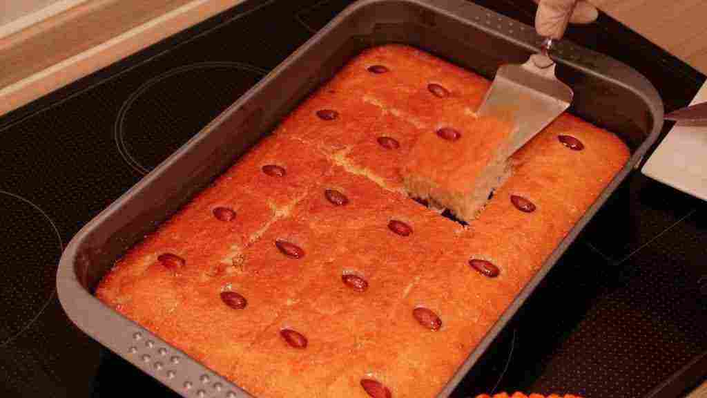 طريقة عمل البسبوسة بدون بيض