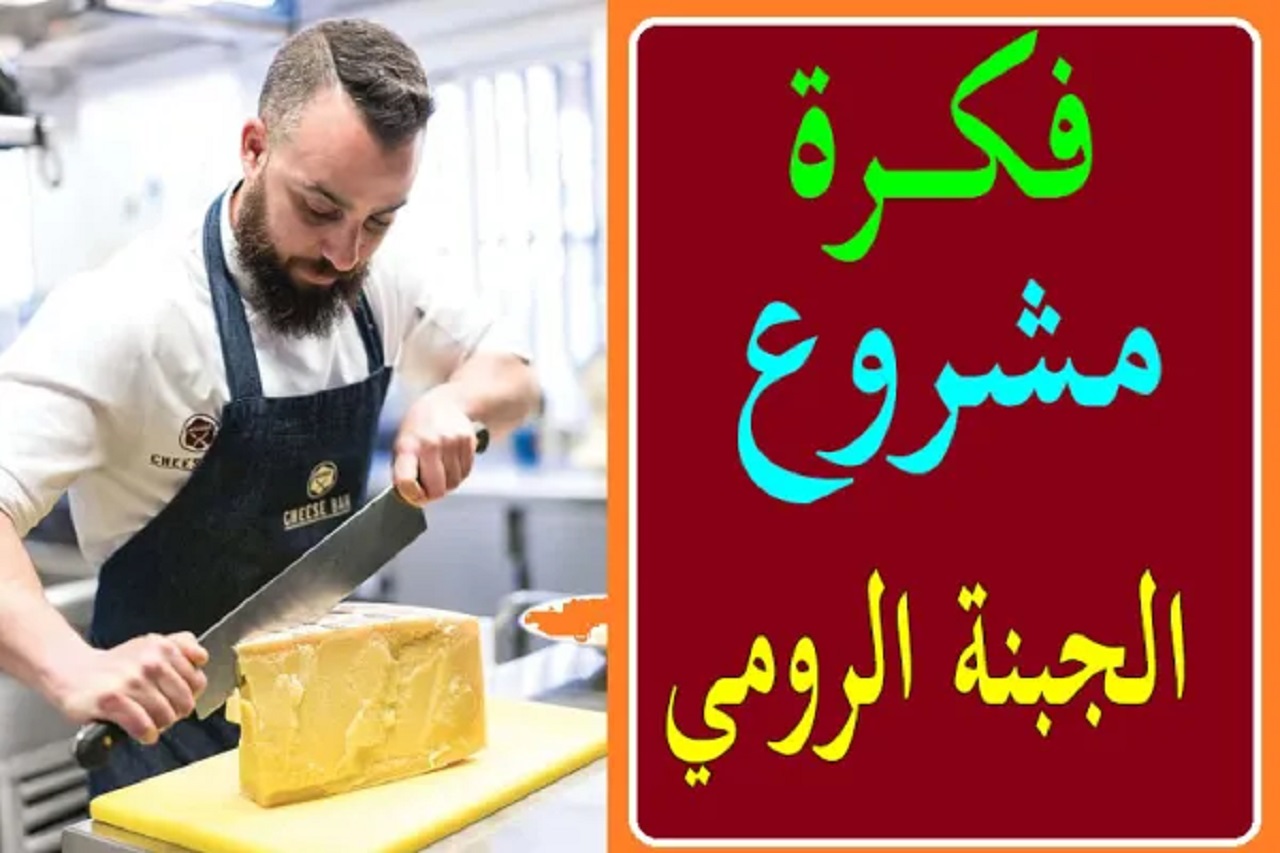 طريقة عمل الجبن الرومي