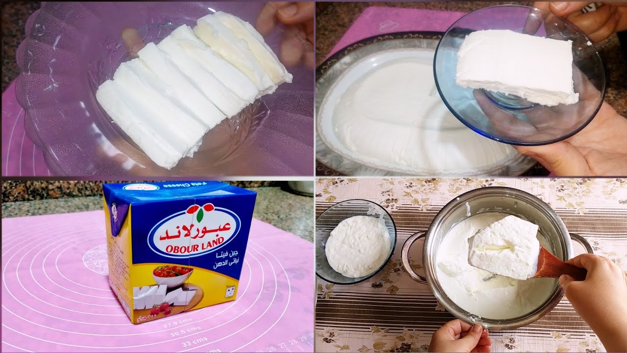 طريقة عمل الجبنة الفيتا في المنزل بدون منفحة