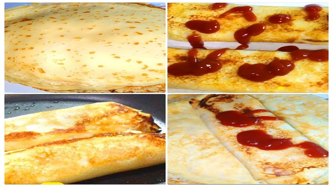 طريقة عمل الكريب في الطاسة بوصفة الـ 10 دقايق في البيت