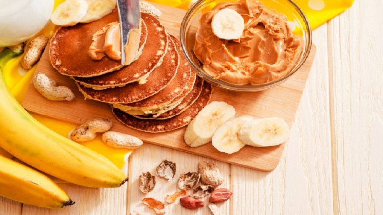 طريقة عمل حلوى الموز بزبدة الفول
