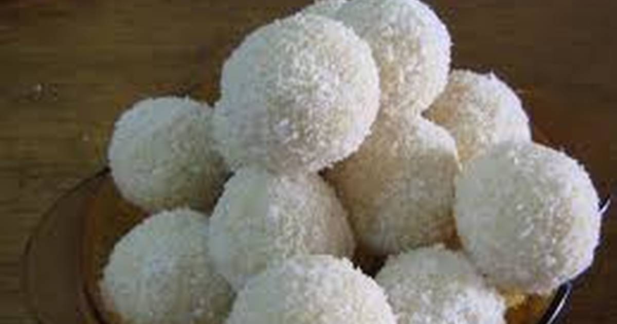 طريقة عمل حلوى كرات جوز الهند