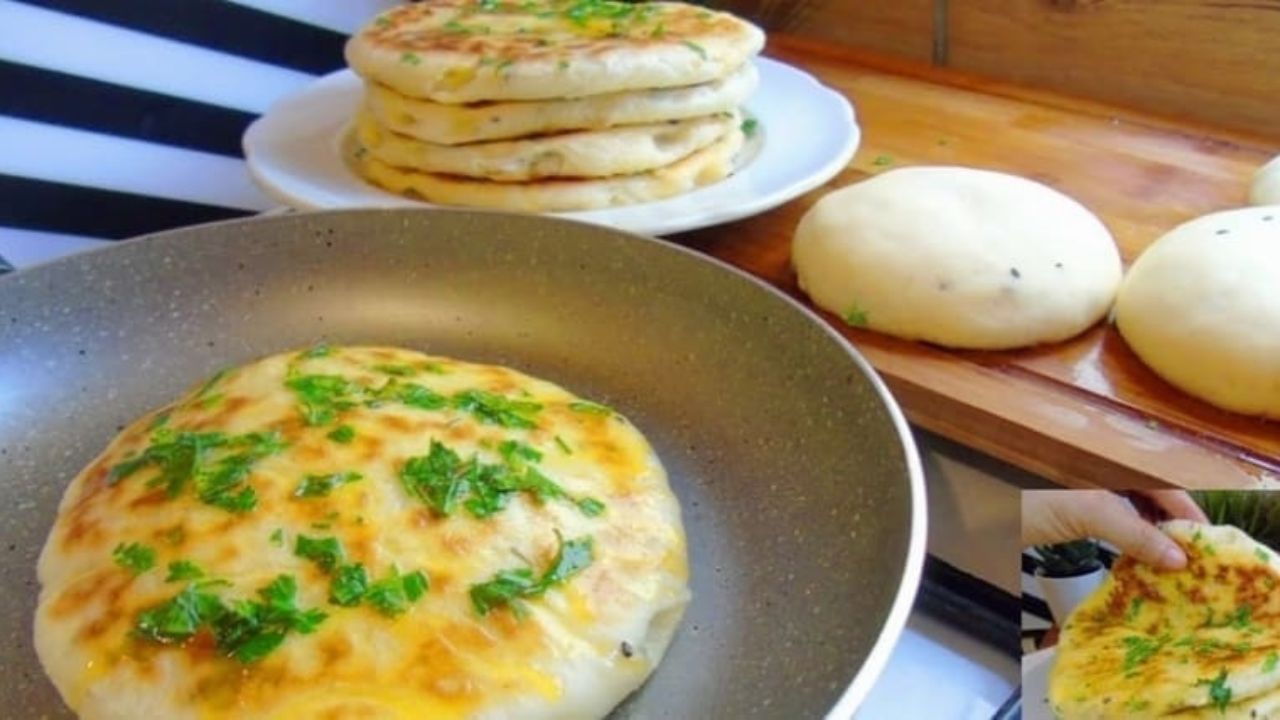 طريقة عمل فطائر الطاسة السريعة