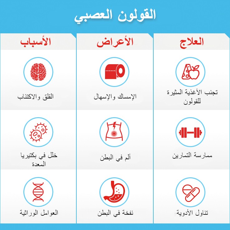 علاج القولون العصبي