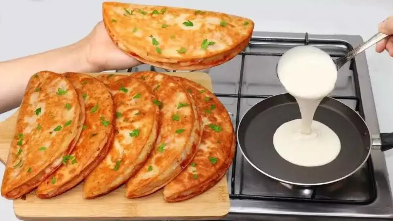 فطيرة الطاسة بدون فرن