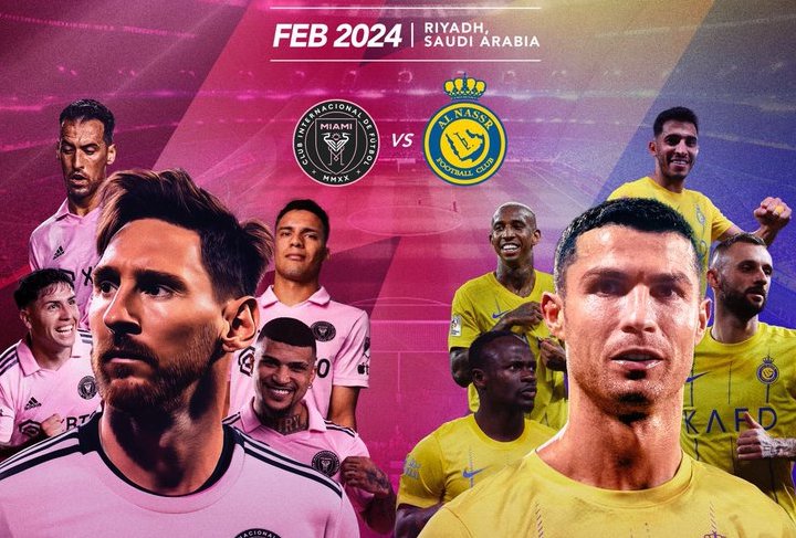 موعد مباراة انتر ميامي والنصر في كأس موسم الرياض 2024 .. لقاء تاريخي بين ميسي ورنالدو