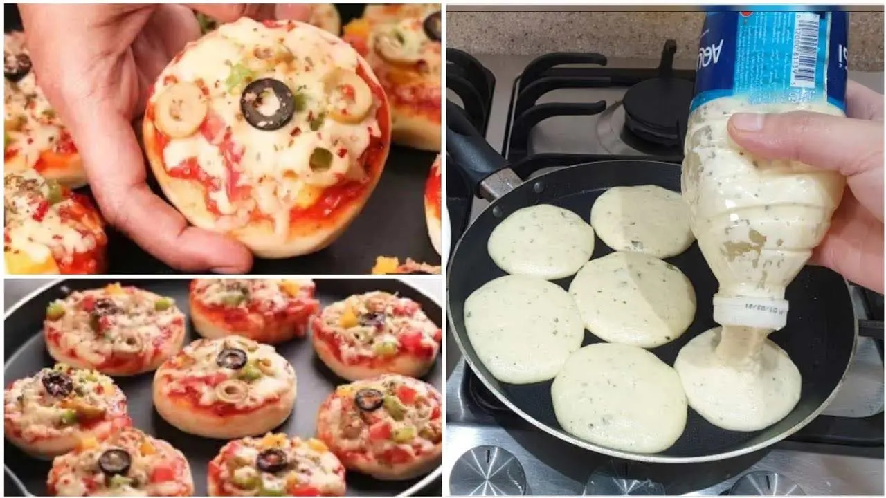 طريقة عمل بيتزا الطاسة