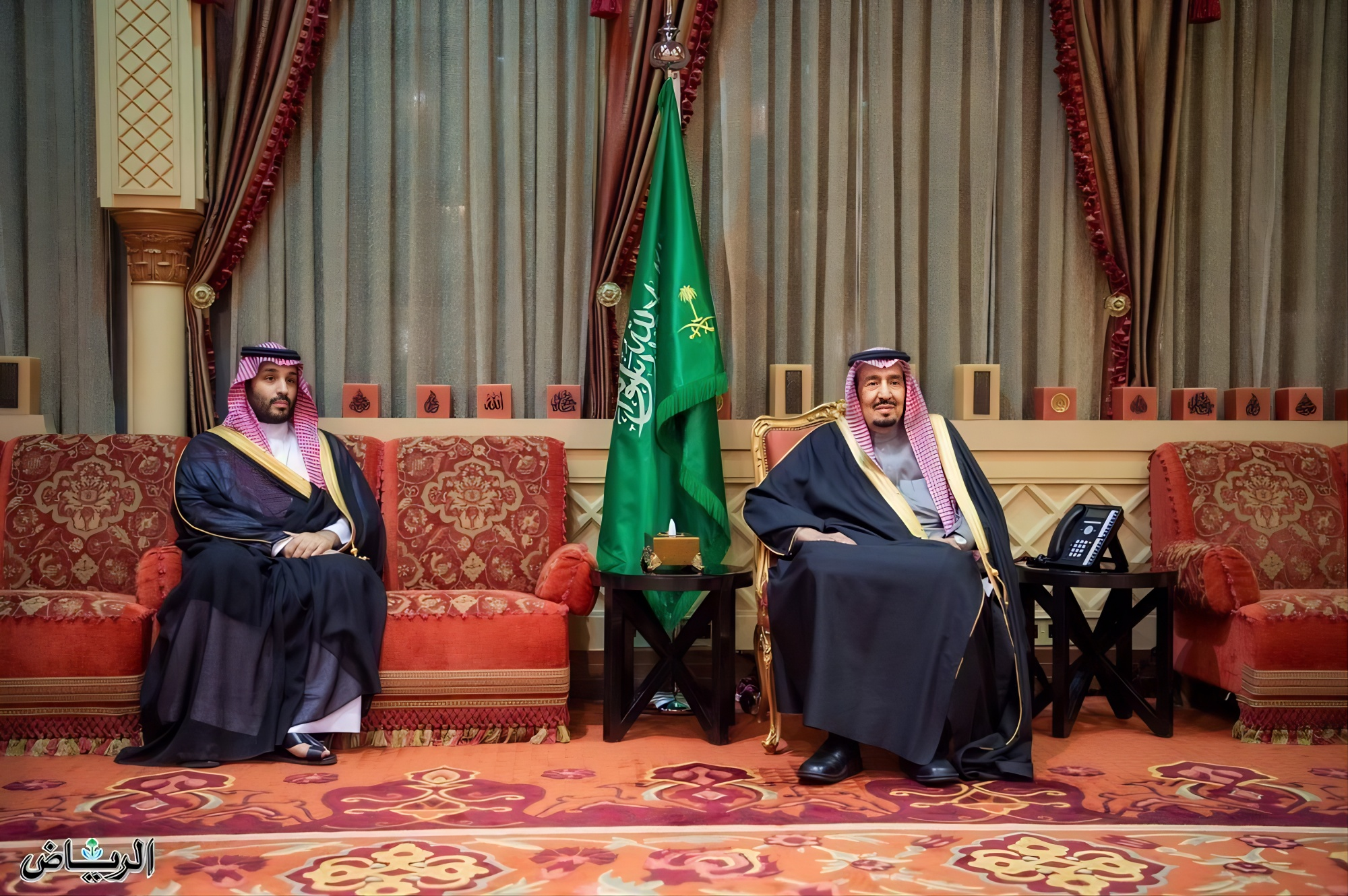 ولي العهد وخادم الحرمين الشريفين