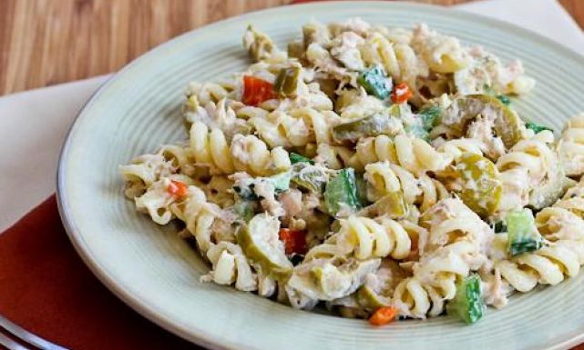0tuna.pasta .mayonnaise