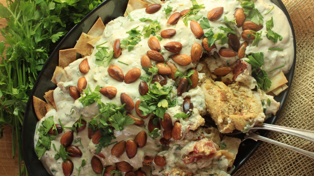 384117 طريقة عمل فتة الدجاج