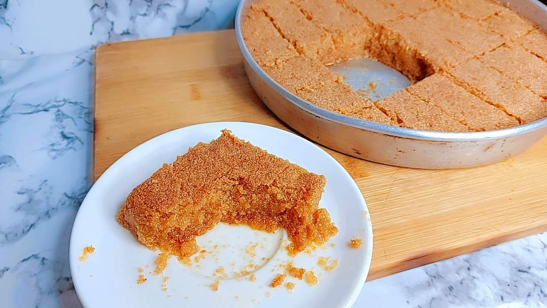 طريقة عمل البسبوسة المرملة في البيت