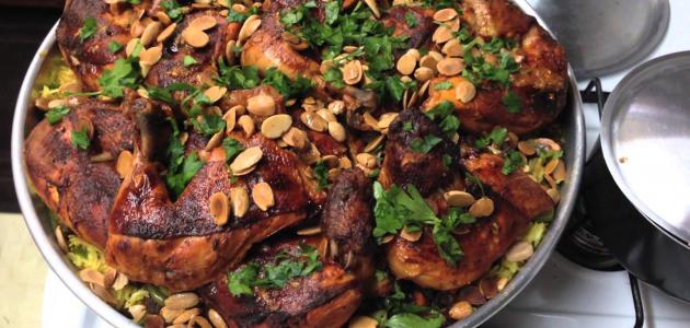 طريقة عمل الأوزي بالدجاج