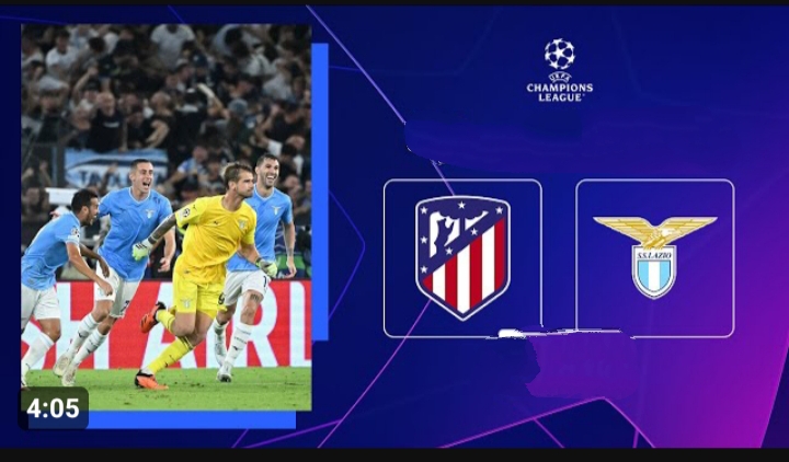 مباراة أتليتكو مدريد ضد لاتسيو اليوم