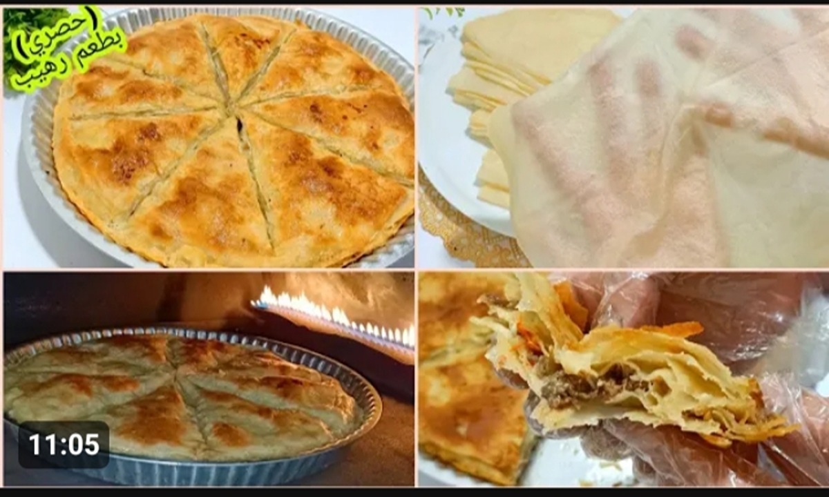 طريقة عمل الرقاق الطري