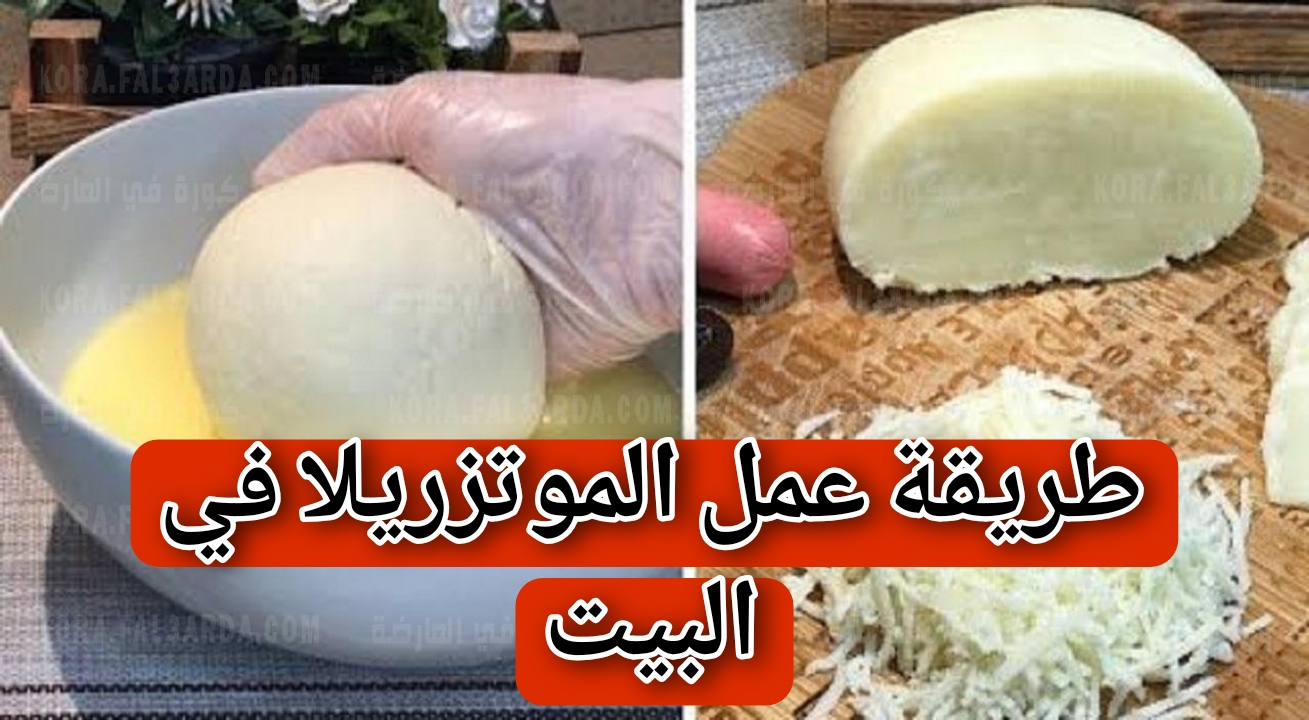 طريقة عمل الموتزريلا في البيت