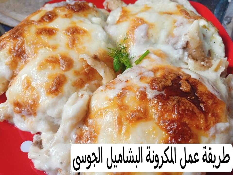 طريقة عمل المكرونة البشاميل الجوسي