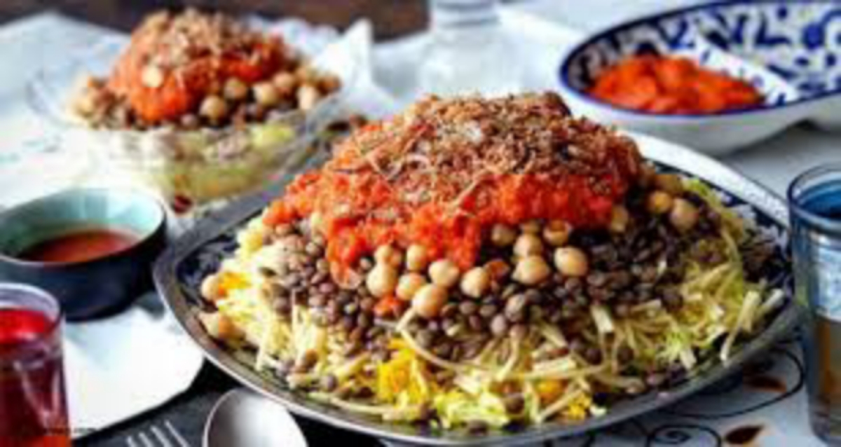 طريقة عمل الكشري المصري