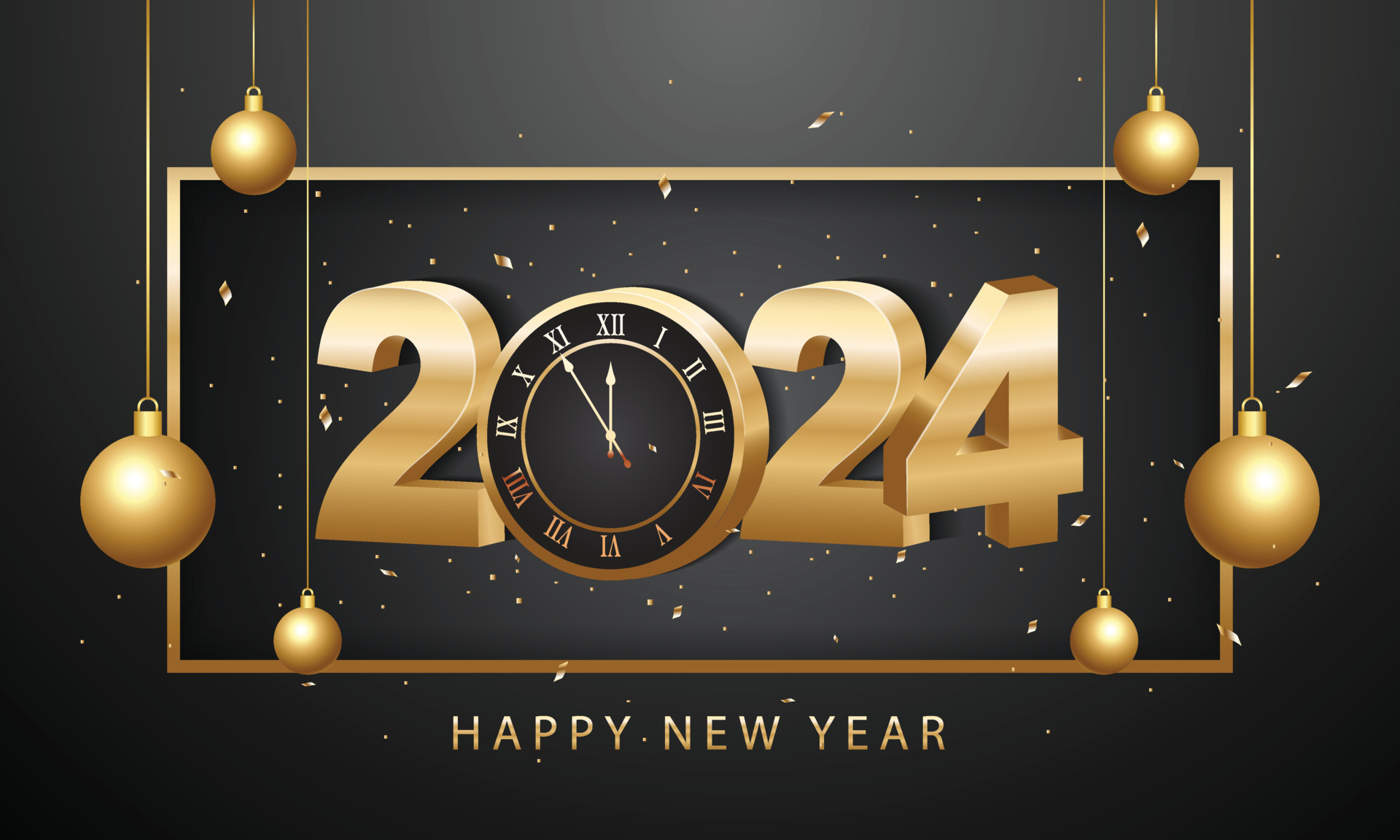 بطاقات تهنئة ليلة رأس السنة 2024