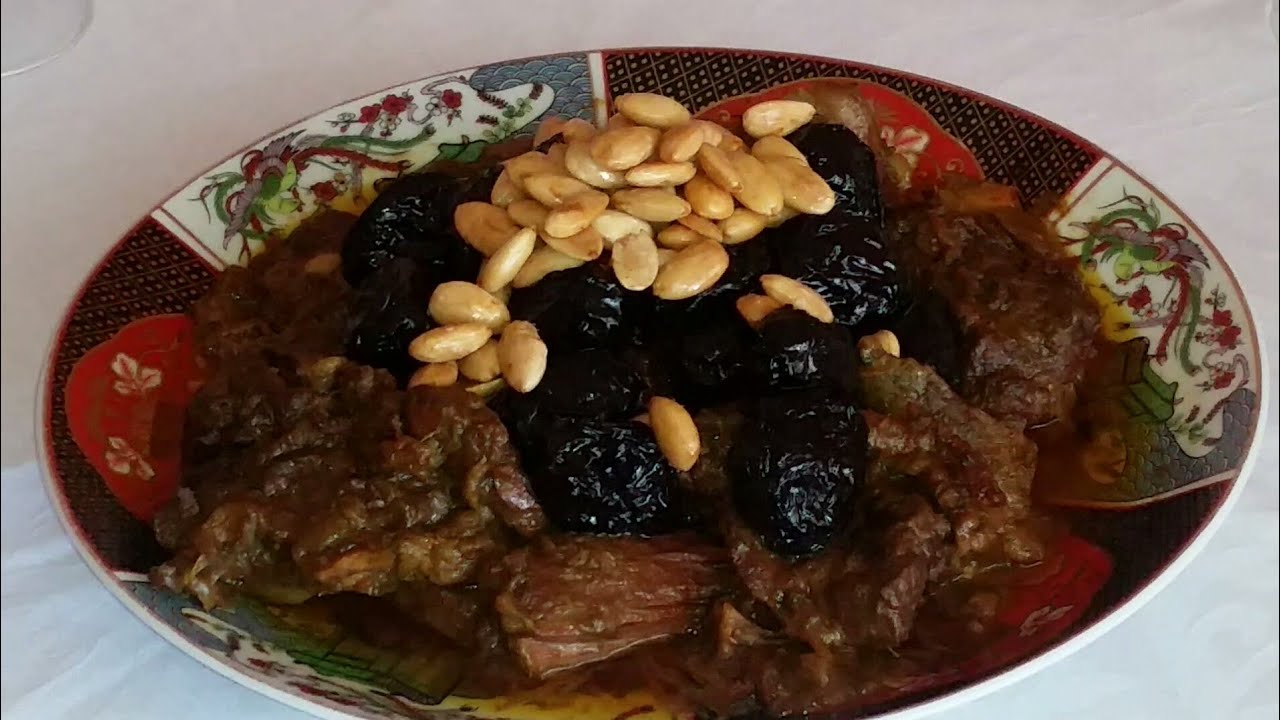 طريقة عمل اللحم بالبرقوق