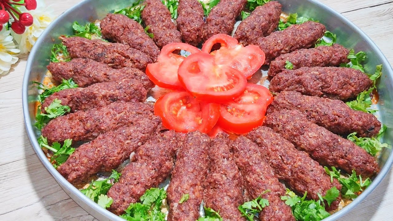 كفته البرغل من نصف كيلو لحمه عملت كميه كبيره والطعم راااائع
