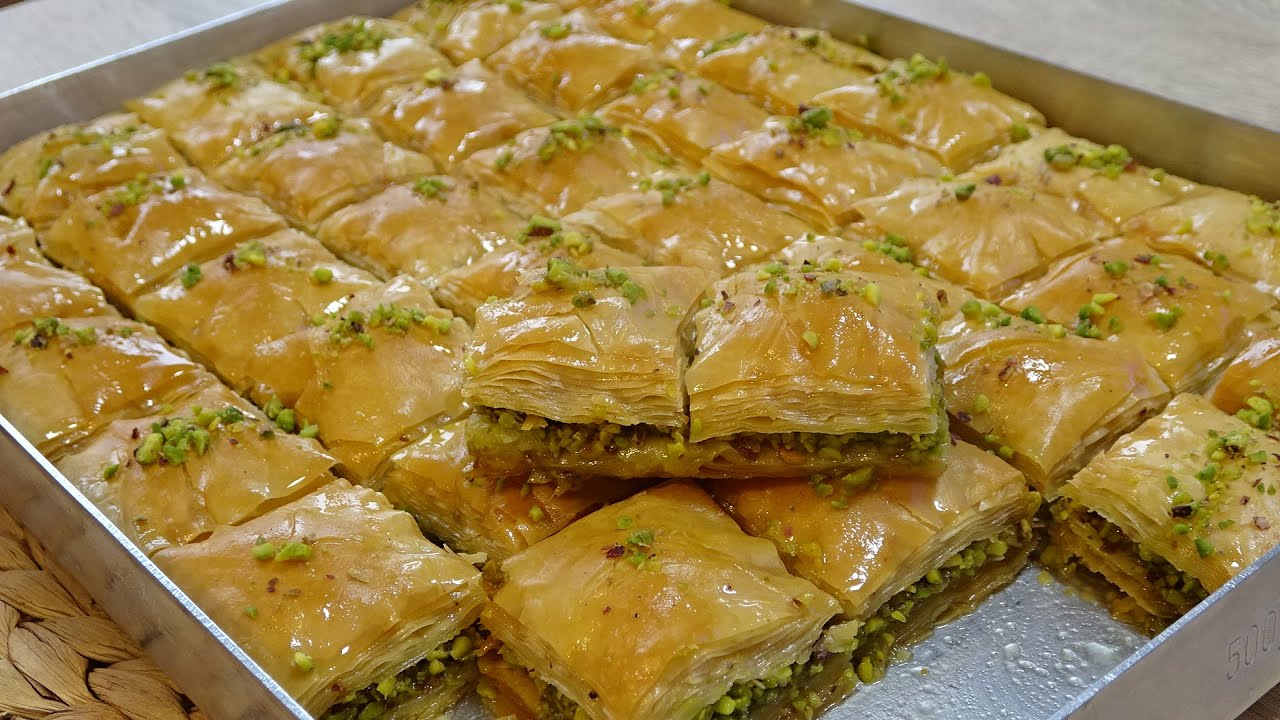 طريقة عمل البقلاوة