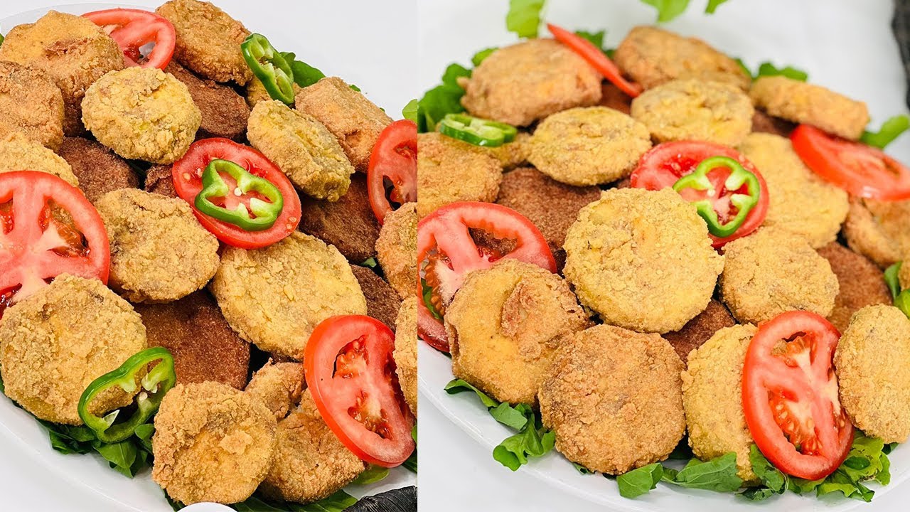 طريقة عمل الباذنجان البانيه
