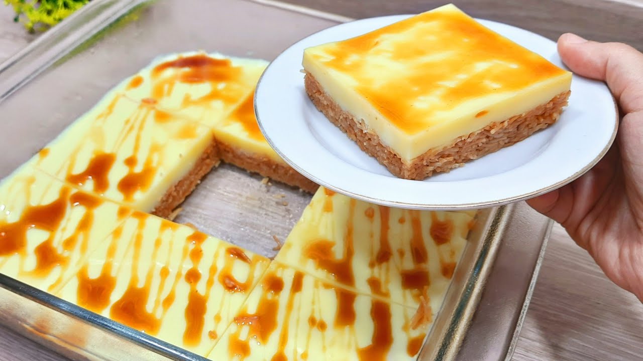 طريقة حلوى النشا