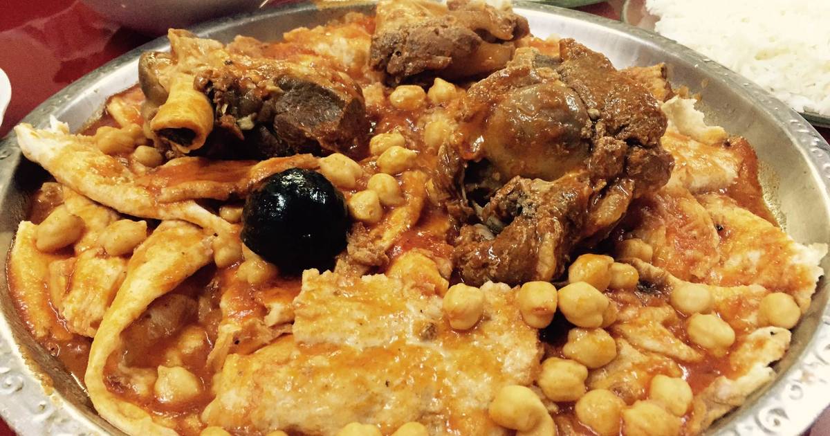 طريقة عمل التشريبة السعودية بطريقة أهل حايل