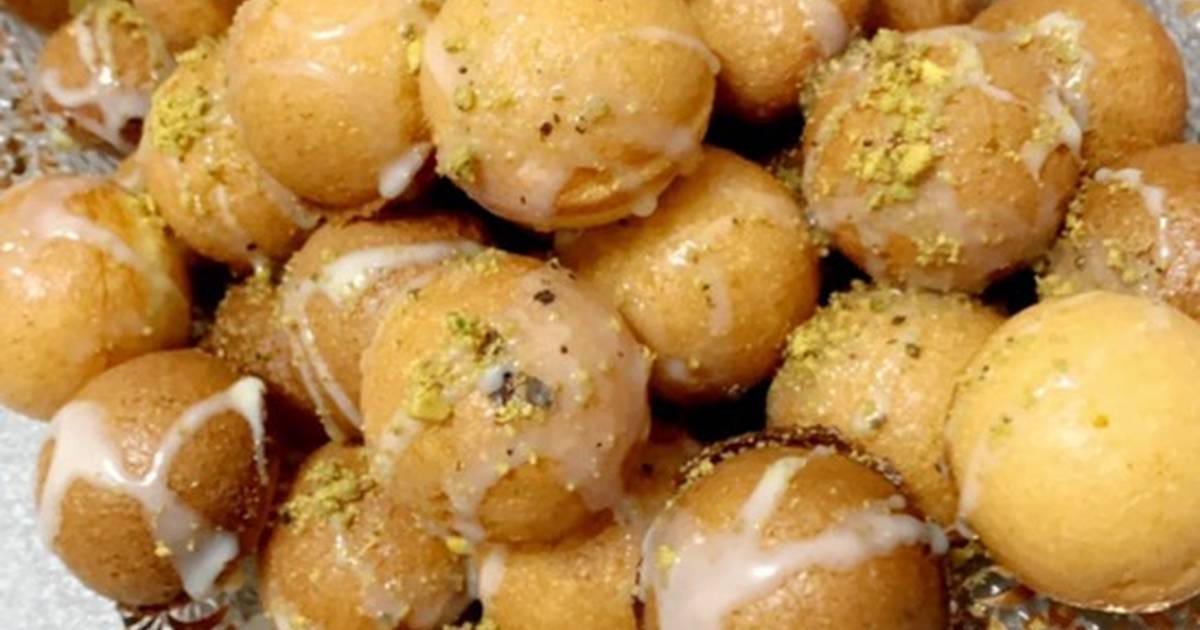 تحضير كرات البسبوسة